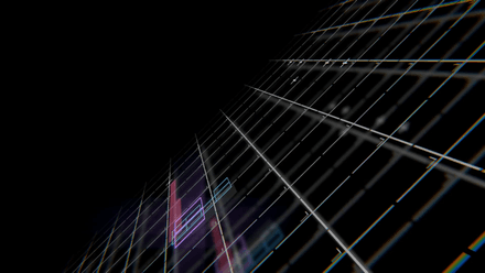 Transition - Glow Grid