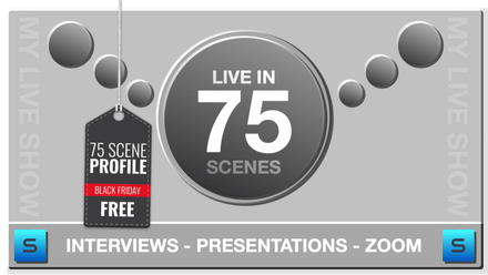 FREE - Ecamm Base Camp - 75 Scenes for Interviews Presentations and Zoom