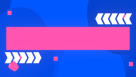 Transition - Blue &amp; Pink with Title Block