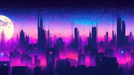 Static Background - City 7