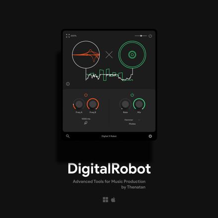 DigitalRobot Fx Plugin - Transform your audio with 24 LFOs and robotic time-stretching