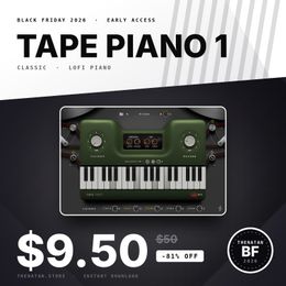 TAPE PIANO 1 ★ Best Lo-fi VST