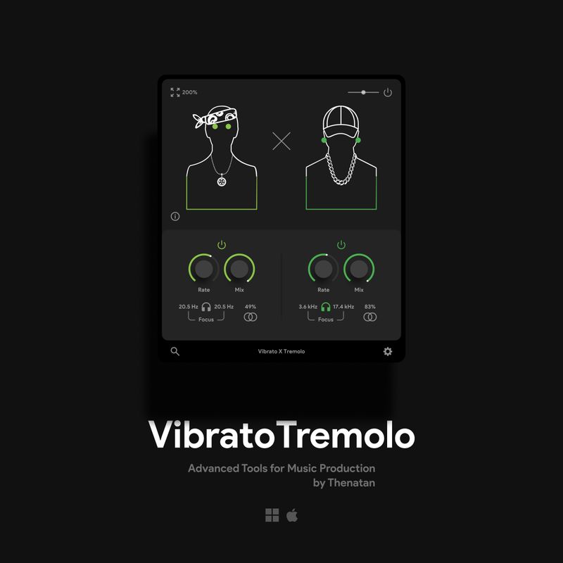VibratoTremolo FX Plugin  Smooth Vibrato & Expressive Tremolo | Thenatan