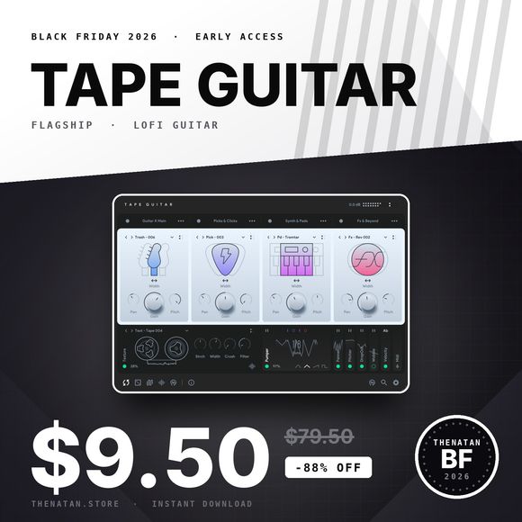 Tape Guitar – Soulful Lo-Fi Guitar VST