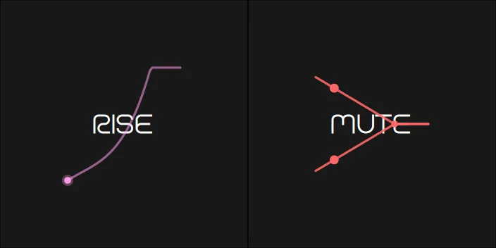DJFX Rise, Mute pads, animated