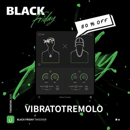 VibratoTremolo Fx Plugin - Add character and charm to your chords and melodies