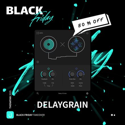 DelayGrain Fx Plugin - Reshape your audio and create crackly or explosive sounds