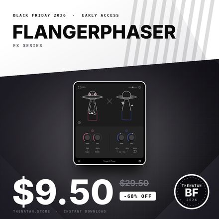 FlangerPhaser Fx Plugin - Add cool trippy movement to your music and create a psychedelic character