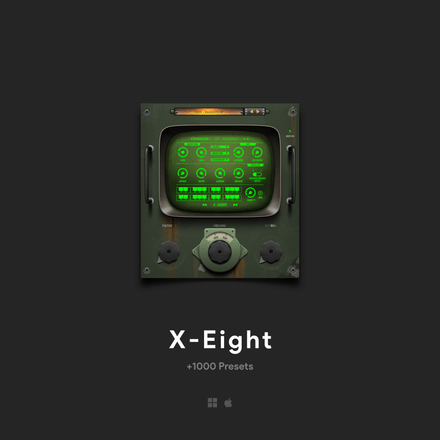 X-EIGHT 808 VST ★ +1000 Presets