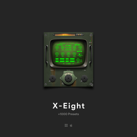 X-EIGHT 808 VST ★ +1000 Presets