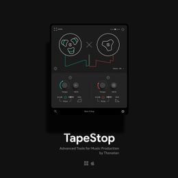 TapeStop Fx Plugin - Add a vintage vibe with wind-up and wind-down effects