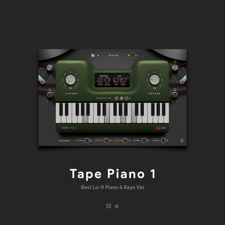 TAPE PIANO 1 ★ Best Lo-fi VST
