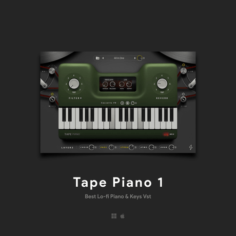 TAPE PIANO 1 ★ Best Lo-fi VST