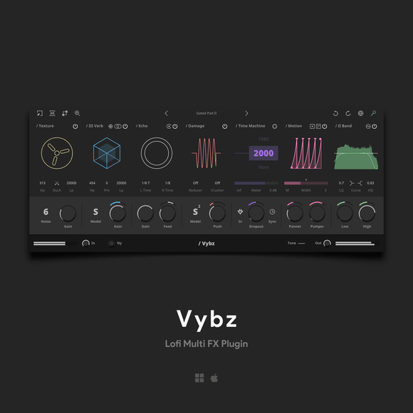 Vybz - Lofi Multi FX Plugin ★