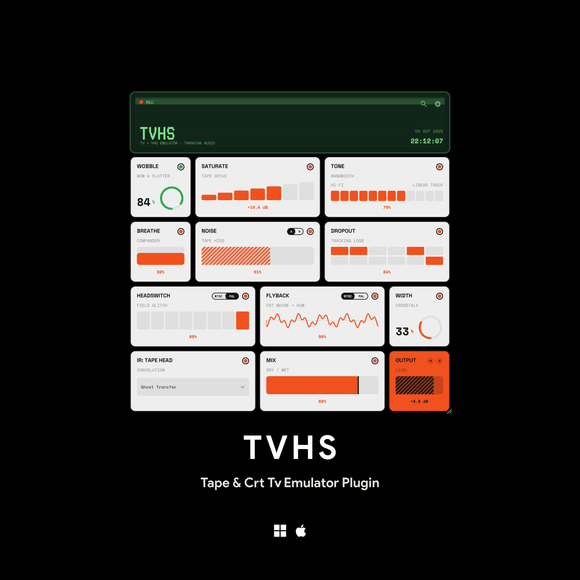 TVHS — Tape &amp; CRT TV Emulator Plugin