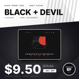 BLACK &amp; DEVIL Bundle - All in One VST For Trap ★ Buy BLACK &amp; Get Devil For FREE