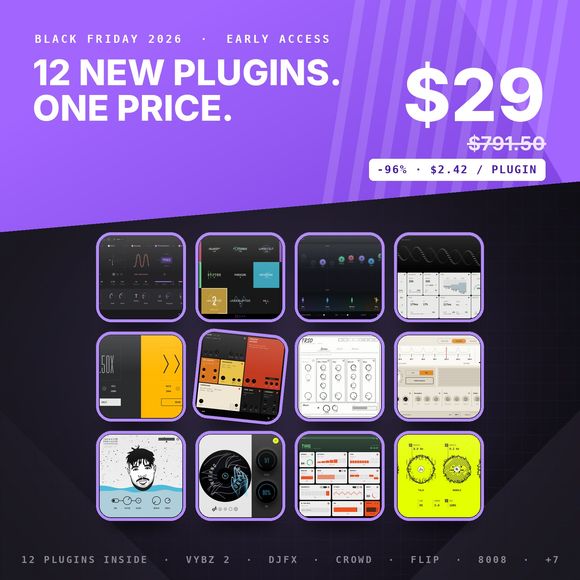 Thenatan 2026 Bundle - 12 Plugins for $29 + 3 FREE Plugins (Black Friday Early Access)