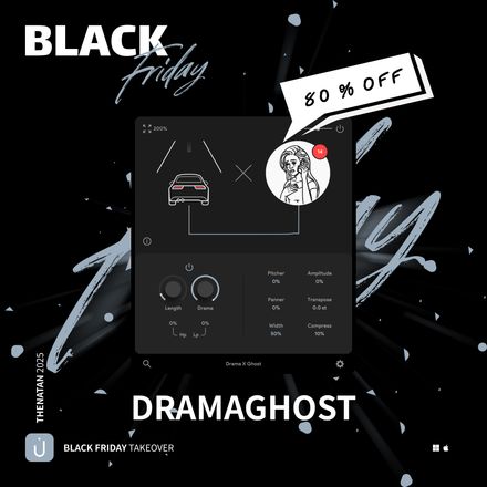 DramaGhost Fx Plugin - Transform any sound into a lush, shimmery soundscape