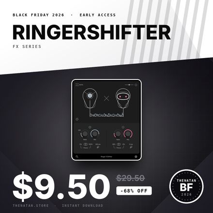 RingerShifter Fx Plugin - Transform boring loops into captivating sounds