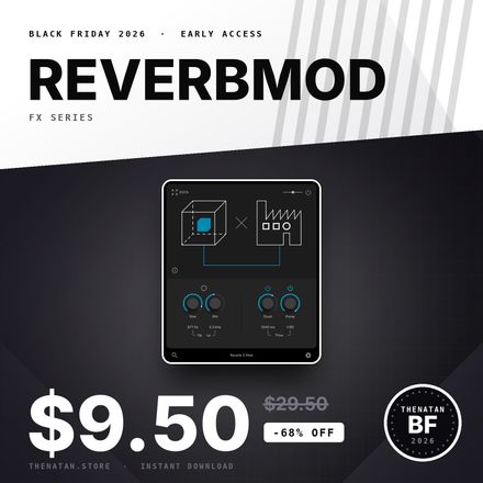 ReverbMod Fx Plugin - Control how reverb sits in the mix with an inbuilt ducking setting
