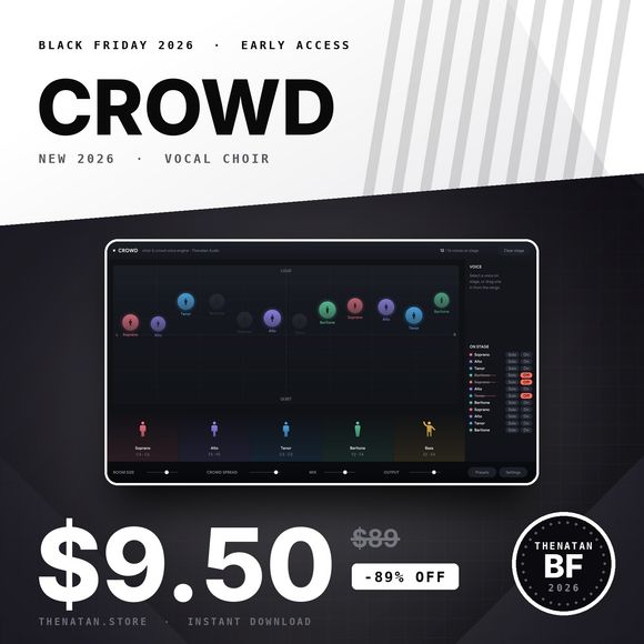 CROWD - Vocal Choir &amp; Crowd Maker Plugin