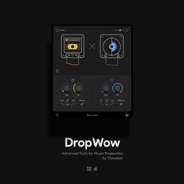 DropWow Fx Plugin - Generate interesting LoFi imperfections with random pitch and volume dropouts