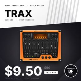 TRAX VST - THE DREAM DRUM MACHINE ★
