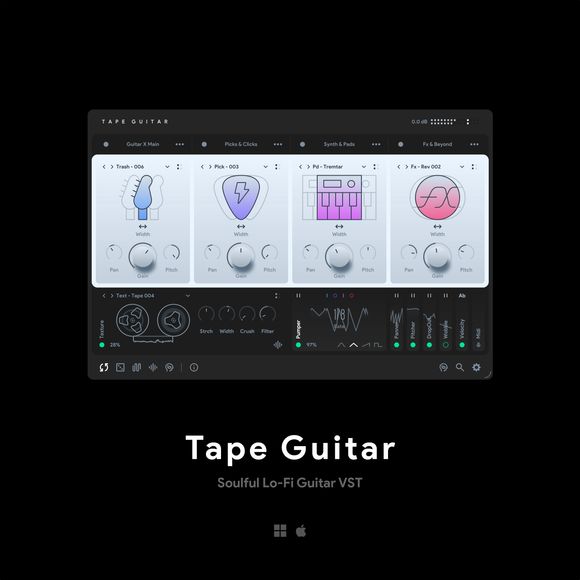 Tape Guitar – Soulful Lo-Fi Guitar VST