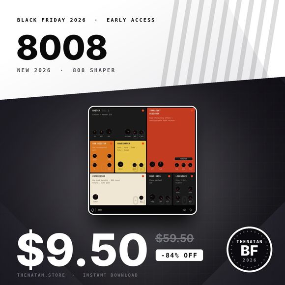 8008 - 808 Sub Bass Shaper