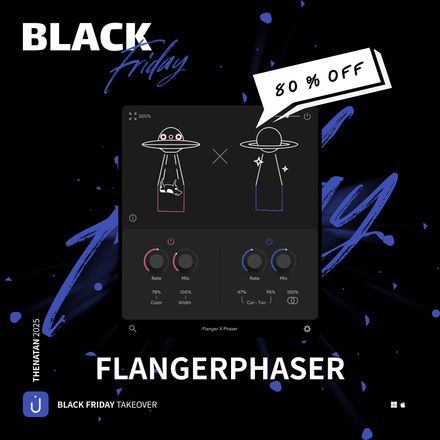 FlangerPhaser Fx Plugin - Add cool trippy movement to your music and create a psychedelic character