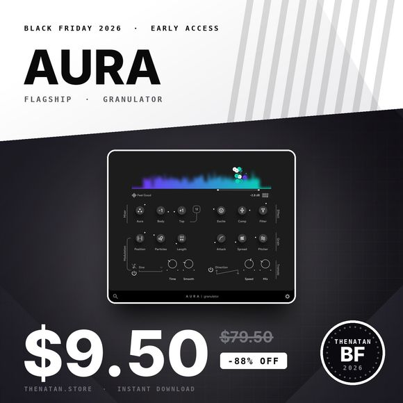 AURA Granulator VST - Unleash the Essence of Sound