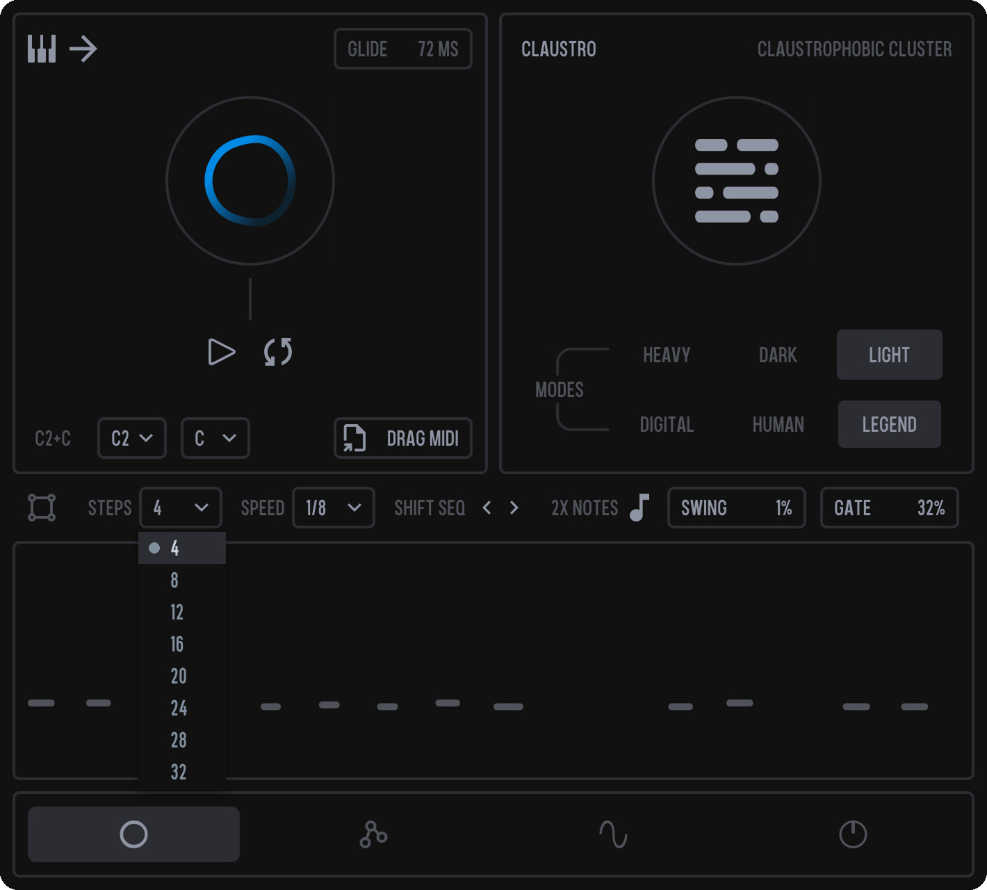 MIDI generation in action