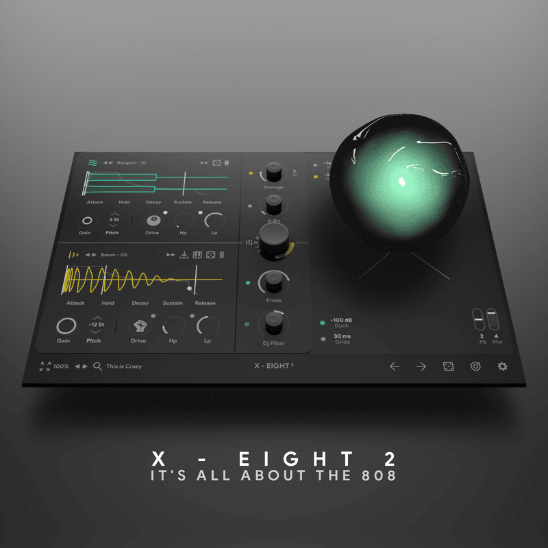 X-Eight 2 VST – Massive 808 & Sub-Bass Engine | Thenatan