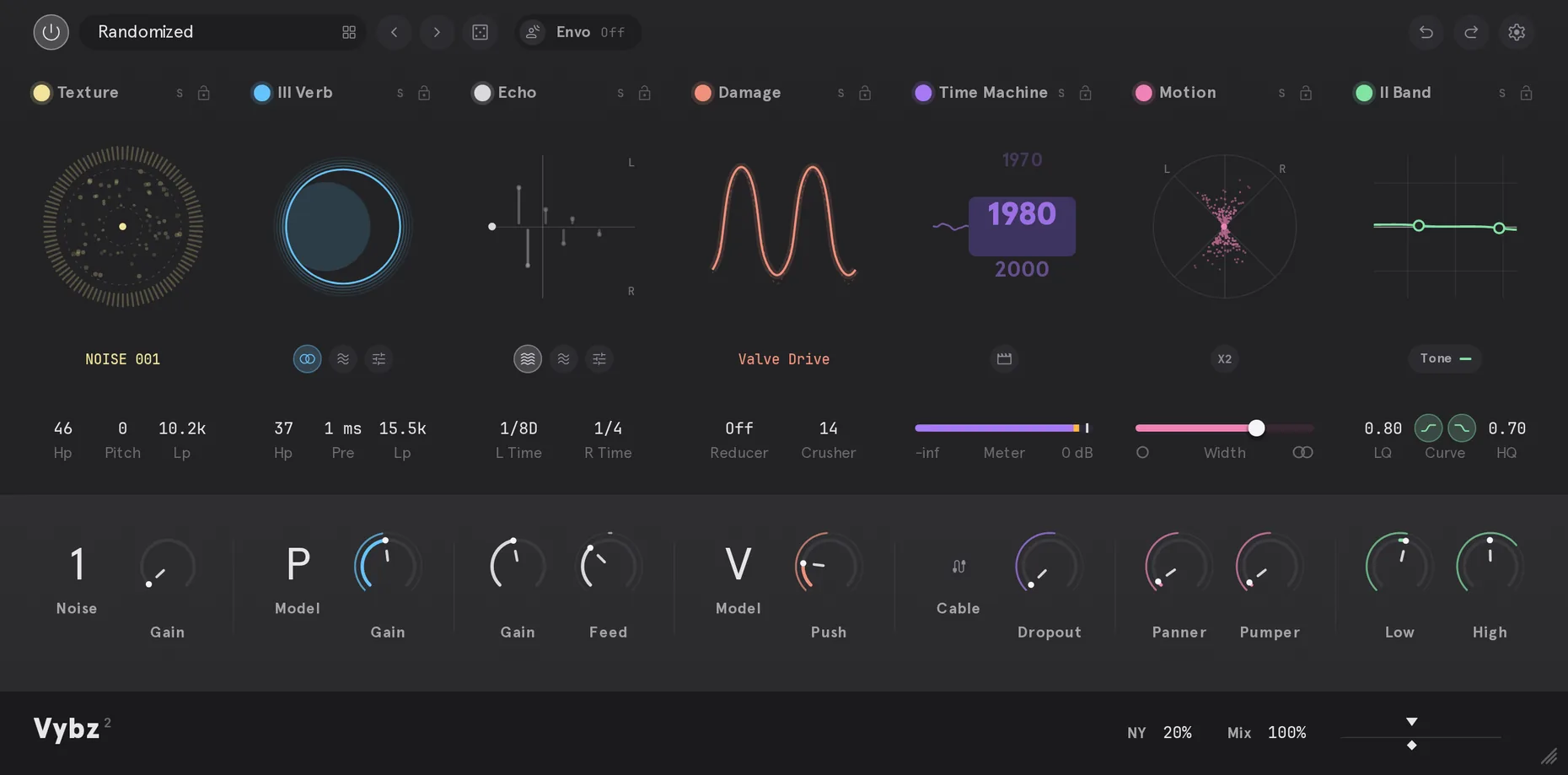VYBZ 2 dice randomizer rolling new settings, animated
