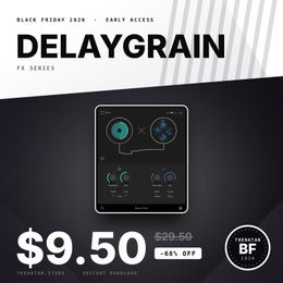 DelayGrain Fx Plugin - Reshape your audio and create crackly or explosive sounds