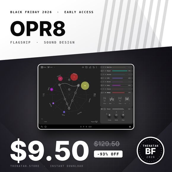 OPR8 - Unlock a New Dimension in Sound Design