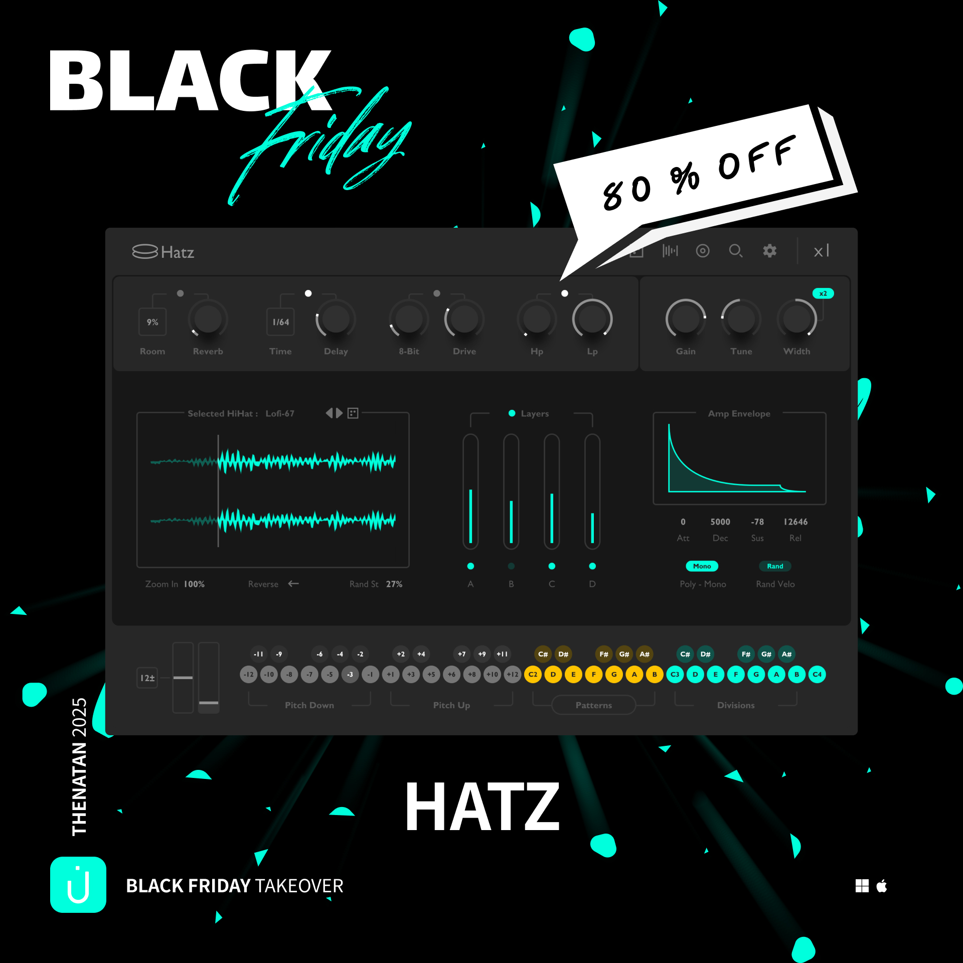 X-Eight 1 VST – Massive 808 & Sub-Bass Engine | Thenatan