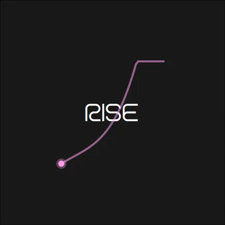 DJFX latch mode — Rise pad waiting for the bar, counting 4-3-2-1 and releasing on the downbeat