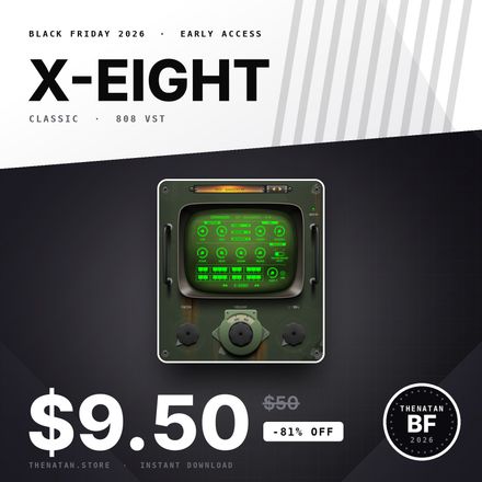 X-EIGHT 808 VST ★ +1000 Presets