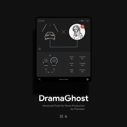 DramaGhost Fx Plugin - Transform any sound into a lush, shimmery soundscape