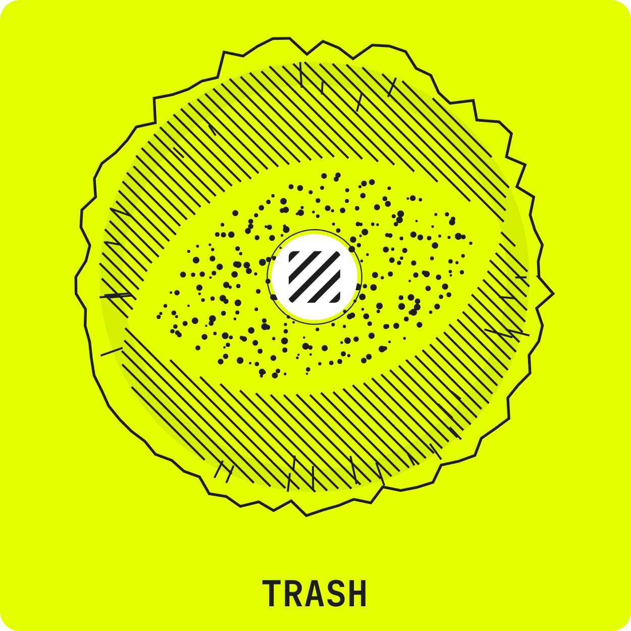TRASH knob