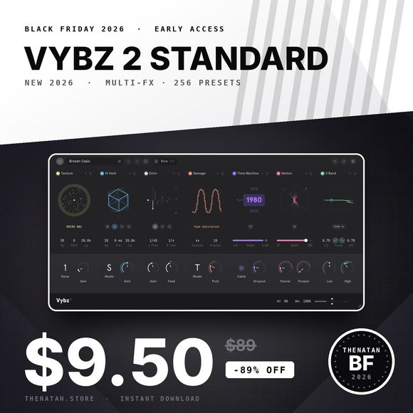 VYBZ 2 - Lofi Multi-Effect Plugin