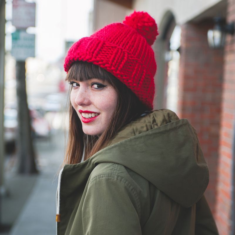 Big Hat Knitting Pattern PDF File