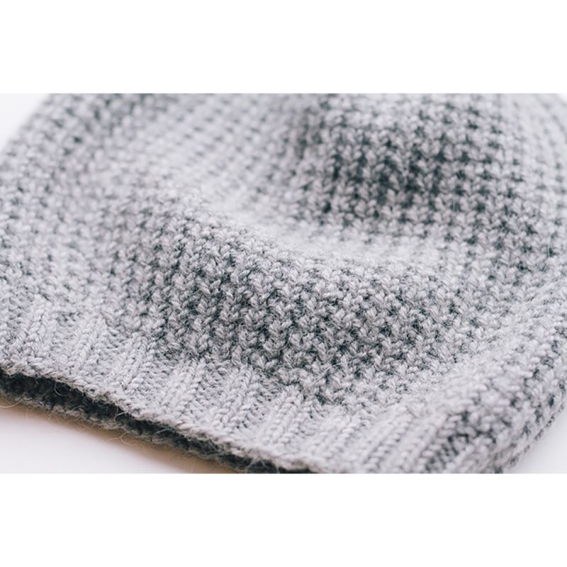 Worsted Waffle Stitch Hat Knitting Pattern PDF File