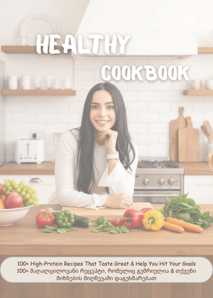 Healthy cookbook