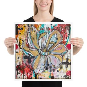 Doodle Flower XL Print