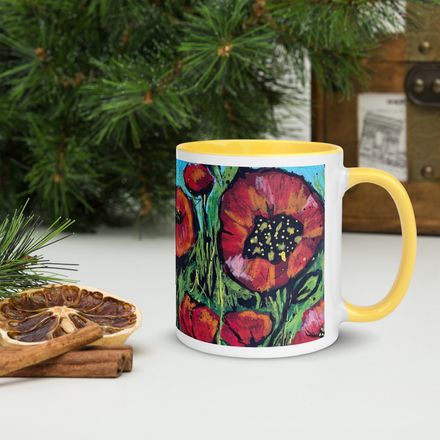 Poppy Fields Mug