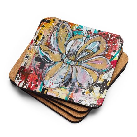 Doodle Flower Coaster