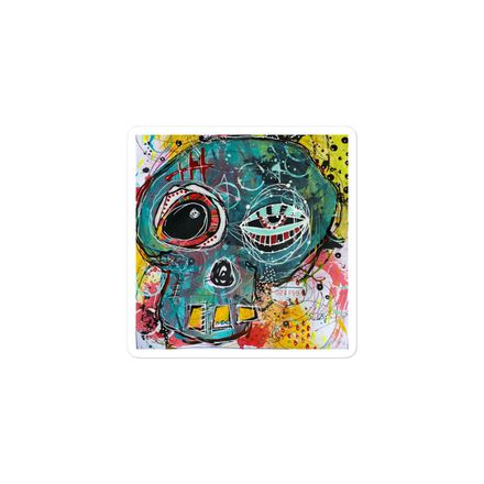 Skull Sticker