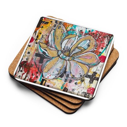 Doodle Flower Coaster